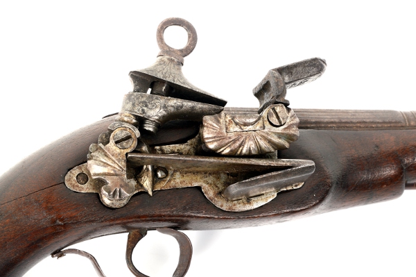 Belt Style Pistol with Patilla Style Miquelet Lock - detail 5