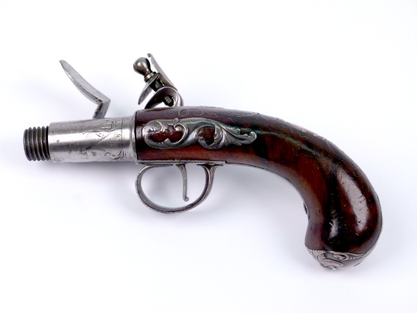 Queen Anne Flintlock Pistol - detail 6