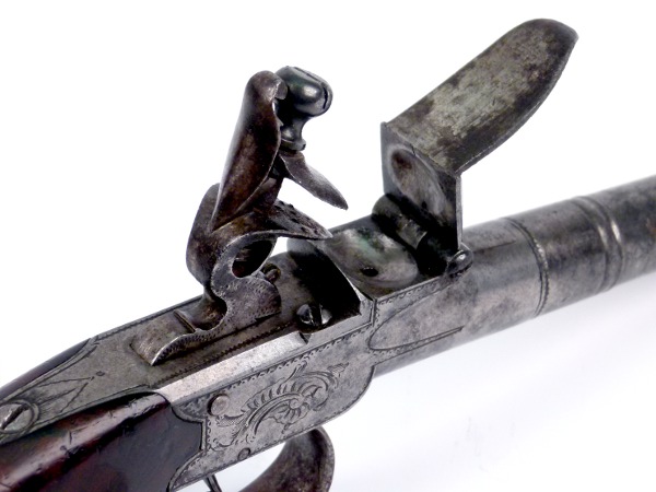 Pair of Boxlock Flintlock Pistols - detail 5