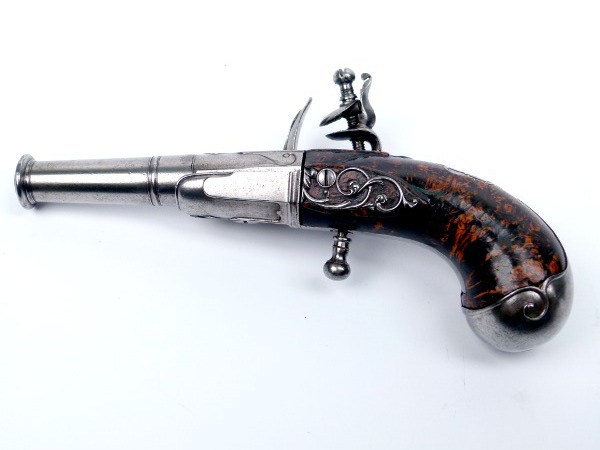 Rifled Pocket Flintlock Pistol - detail 2