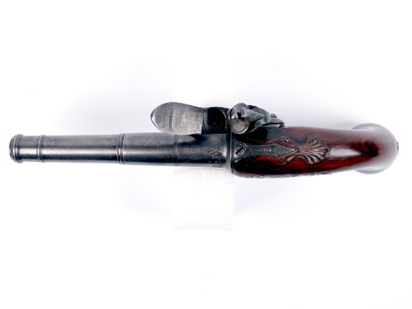 Queen Anne Flintlock Pistol - detail 3