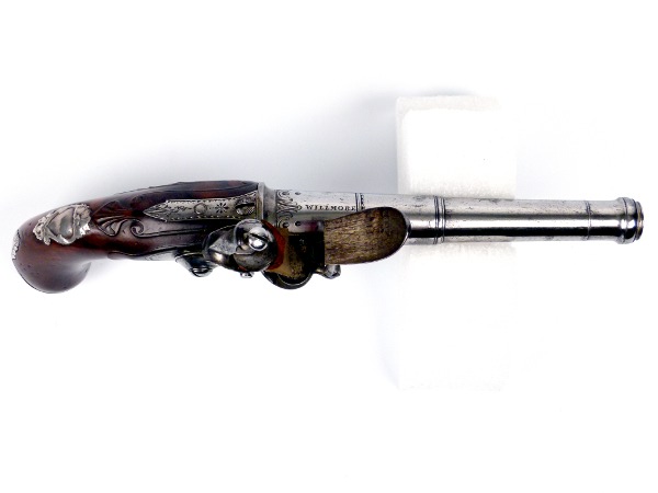 Pair of Queen Anne Flintlock Pistols - detail 3