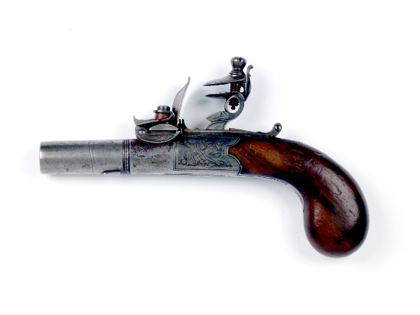 Small Boxlock Flintlock Pistol - detail 2