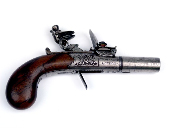 Small Boxlock Flintlock Pistol - detail 5