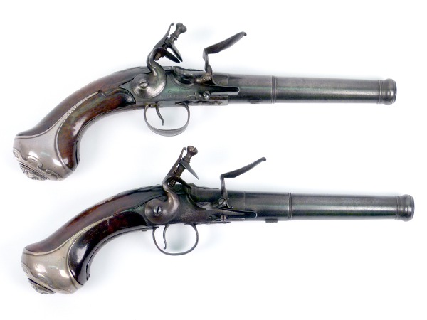 Turn-Off Barrel Flintlock Pistol - main view