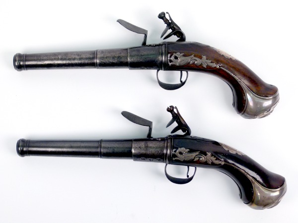 Turn-Off Barrel Flintlock Pistol - detail 2