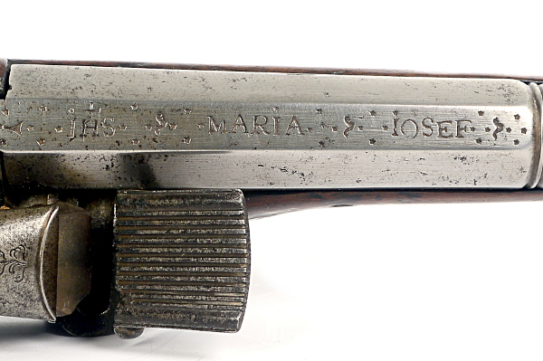 Catalan Style Pistol with Patilla Style Miquelet Lock, c1710 - detail 6