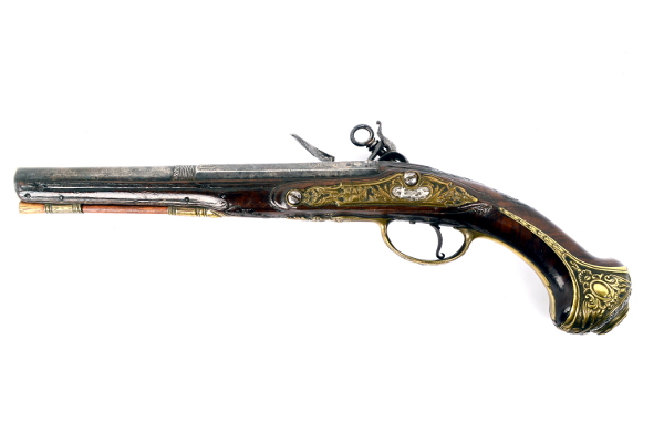 Madrid Style, Miquelet Lock, Holster Pistol Barrel - detail 2