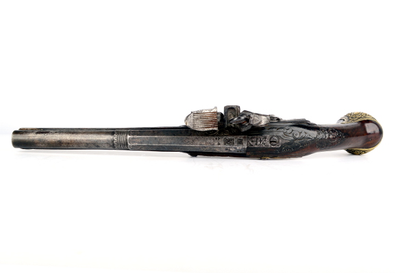 Madrid Style, Miquelet Lock, Holster Pistol Barrel - detail 3