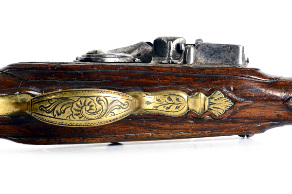 Madrid Style, Miquelet Lock, Holster Pistol Barrel - detail 8