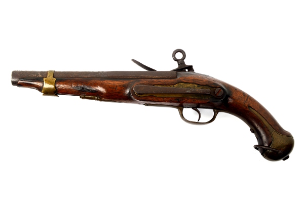 Spanish Cavalry Pistol with Patilla Style Miquelet Lock, c1808 - detail 2