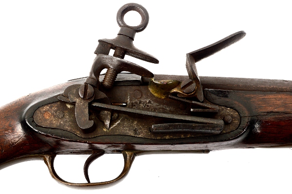 Spanish Cavalry Pistol with Patilla Style Miquelet Lock, c1808 - detail 4