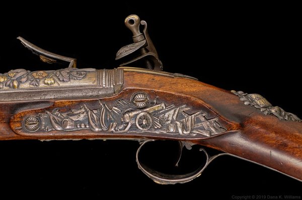 Fancy French Blunderbuss, c1750 - detail 3
