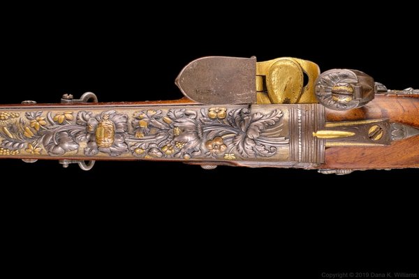 Fancy French Blunderbuss, c1750 - detail 4