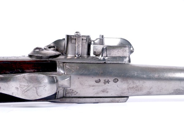 Break-Action Flintlock Long Gun with Steel Cartridge - detail 5