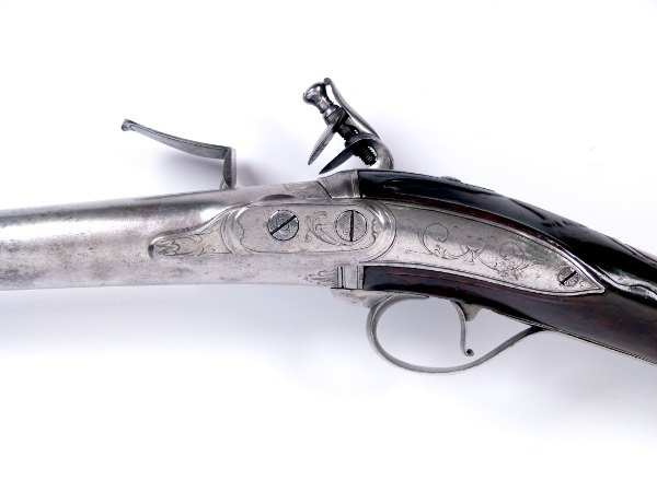 Break-Action Flintlock Long Gun with Steel Cartridge - detail 6