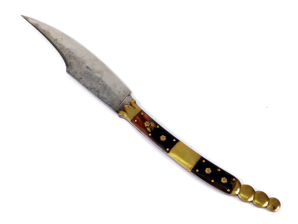 Navaja Folding Knife, Circa 1820 - detail 4