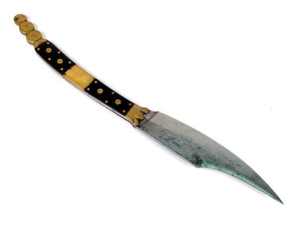 Navaja Folding Knife, Circa 1820 - detail 5
