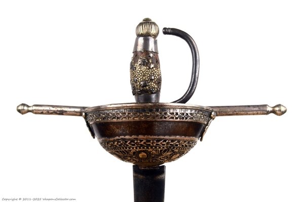 Spanish Colonial Cup Hilt Sword - main view