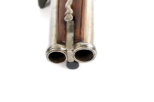 Unusual Over & Under Belt Pistol with Patilla Style Miquelet Lock, c1690 - detail 7