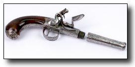 Queen Anne Pistol